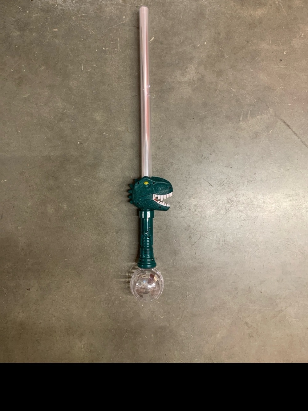 Dinosaur LED Light Wand Toy - Green